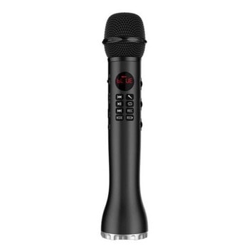 Микрофон DIVA L-598, безжичен, Bluetooth, microSD, AUX, до 2 часа време на работа, черен | JAR Computers DIVA L-598