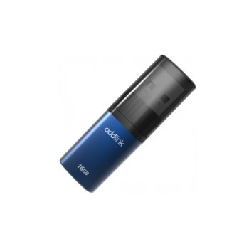 Памет 16GB USB Flash Drive, Addlink U15, USB 2.0, синя | JAR Computers Addlink 16GB U15 USB 2.0