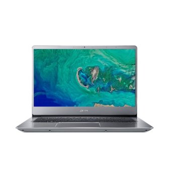 Лаптоп Acer Swift 3 SF314-54-P6LU (NX.GXZEX.045)(сребрист), двуядрен Kaby Lake R Intel Pentium 4417U 2.30 GHz, 14" (35.56 cm) Full HD IPS Anti-Glare Display, (HDMI), 4GB, 256GB SSD, 1x USB 3.1 Type C, Linux | JAR Computers Acer Swift 3 SF314-54-P6LU NX.GXZEX.045