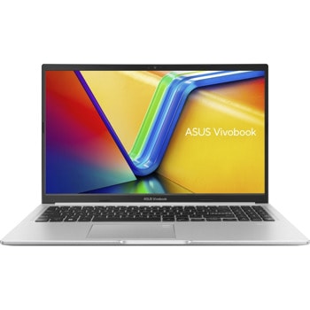 Лаптоп Asus Vivobook 15 X1502VA-BQ296W (90NB10T2-M00CY0)(сребрист), дванадесетядрен Intel Core i5-13500H 2.6/4.7GHz, 15.6" (39.62cm) Full HD IPS Anti-Glare дисплей, (HDMI), 16GB DDR4, 512GB SSD NVMe, 1x USB 3.2 Gen 1 Type-C, Windows 11 Home, 1.7kg | JAR Computers Asus Vivobook 15 X1502VA-BQ296W 90NB10T2-M00CY0