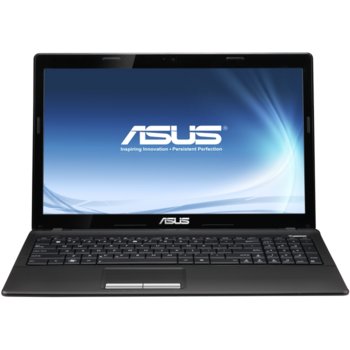 Лаптоп 15.6" (39.62 cm) Asus K53TK-SX012D, четириядрен AMD A6-3420M 1.5/2.4GHz, HD LED Display & AMD HD 7670M 1GB (HDMI), 4GB, 500GB, USB3.0, Free DOS, 2.6kg, 2г. гаранция | JAR Computers 15.6" (39.62 cm) Asus K53TK-SX012D