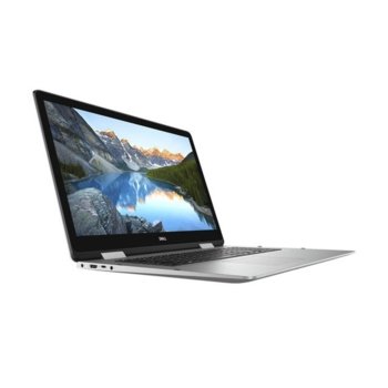 Лаптоп Dell Inspiron 7786 (5397184199770)(сребрист), четириядрен Whiskey Lake Intel Core i7-8565U 1.8/4.6 GHz, 17.3" (43.94 cm) Full HD IPS Touch Display & Nvidia GeForce MX150 2GB, (HDMI), 16GB DDR4, 512GB SSD, 1x USB 3.1 Type-C, Windows 10, 2.94 kg | JAR Computers Dell Inspiron 7786 (5397184199770)