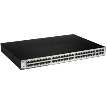 Суич D-Link DES-3052P 48Ports 10/100Mbps, PoE, 2Ports 1000Mbps, 2Ports 1000Mbps BaseT/100Base-FX/SFP Option | JAR Computers Switch D-Link DES-3052P 52Ports 10/100Mbps, PoE,