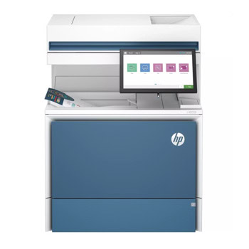 Мултифункционално лазерно устройство HP Color LaserJet Enterprise Flow MFP 6800zf, цветен, принтер/копир/скенер/факс, 1200 x 1200 dpi, до 55 стр/мин, LAN, USB, A4 | JAR Computers HP Color LaserJet Enterprise Flow MFP 6800zf 6QN36