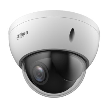 IP камера Dahua SD22404DB-GNY, PTZ (Pan/Tilt/Zoom) камера, 4Mpix(2560x1440@30fps), 2.8-12mm моторизиран варифокален обектив, H.265/H.264/H.264H/H.264B/MJPEG, външна IP66/IK10, microSD до 512GB | JAR Computers Dahua SD22404DB-GNY