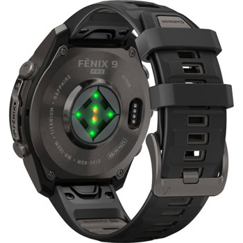 Garmin Fenix 9 Pro 47 mm Carbon Gray с Black/Pebbl