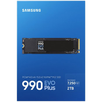 Samsung 990 EVO Plus M.2 2TB Разопакован продукт