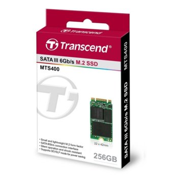 Transcend 256GB MTS400 M.2 SSD