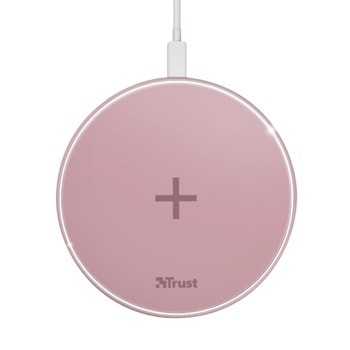 Trust Qylo Fast Wireless Charging Pad Pink 23866