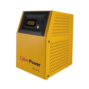 Инвертор CyberPower CPS1000E, 700W/1000VA, от DC 12V към AC 220V | JAR Computers CyberPower CPS1000E