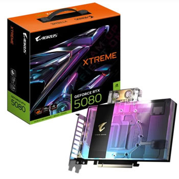 Gigabyte GF RTX 5080 Aorus Xtreme Waterforce WB