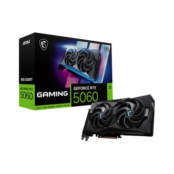 Видео карта Nvidia GF RTX 5060, 8GB, MSI Gaming, OC, PCI-E 5.0, GDDR7, 128-bit, DisplayPort, HDMI | JAR Computers MSI RTX5060 8G GAMING OC