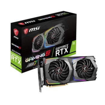 Видео карта Nvidia GeForce RTX 2070, 8GB, MSI Gaming Z, PCI-E 3.0, GDDR6, 256-bit, 3x DisplayPort, 1x HDMI, 1x USB-C, RGB подсветка | JAR Computers MSI RTX2070 GAMING Z 8G