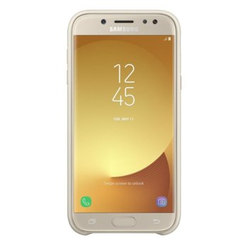 Samsung J530 Dual Layer Cover Gold