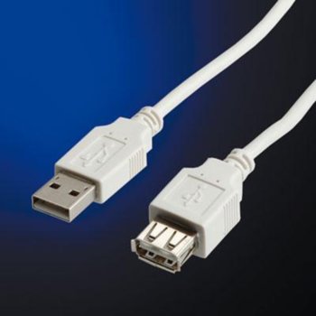 Roline 11.99.8961 USB A(м) към USB А(ж) 3m