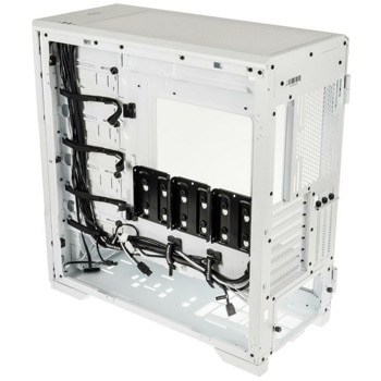 Кутия Phanteks P500A TG DRGB Mid-tower, Matt Бял