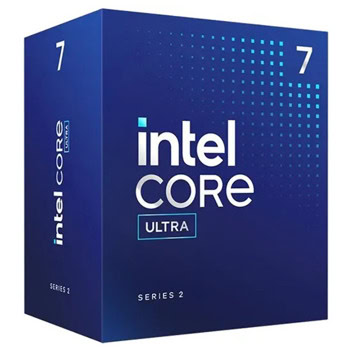Процесор Intel Core Ultra 7 265, двадесетядрен (2.4/5.3 GHz, 30MB Cache, 0.3-1.95 GHz GPU, LGA1851), BOX, с охлаждане | JAR Computers Intel Core Ultra 7 265 Box BX80768265