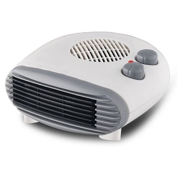 Вентилаторна печка Crown CFH-0602M, 2000W, регулируем термостат, защита срещу прегряване, 2 степени на отопление, бял image