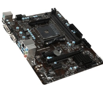 Дънна платка MSI A320M PRO-VD/S A320, AM4, DDR4, PCI-E(DVI,VGA), 4x SATA 6Gb/s, 2x USB 3.1 Gen 1, mATX | JAR Computers MSI A320M PRO-VD/S