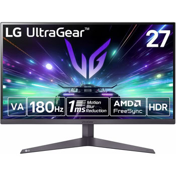 Монитор LG 27GS50F-B, 27" (68.58cm) VA панел, 180Hz, Full HD, 1ms (MBR), 250cd/m2, DisplayPort, HDMI | JAR Computers LG 27GS50F-B