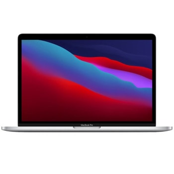 Лаптоп Apple MacBook Pro (MYDA2ZEА-z11d)(сребрист), осемядрен Apple M1 3.20 GHz, 13.3" (33.78 cm) IPS LED-Backlit Truetone Display, Thunderbolt 3, 16GB, 256GB SSD, macOS | JAR Computers Apple MacBook Pro MYDA2ZEА-z11d