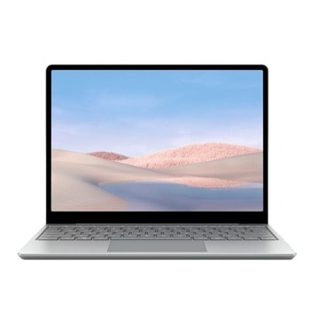 Лаптоп Microsoft Surface Laptop Go (1ZO-00025), четириядрен Ice Lake Intel Core™ i5-1035G1 1.0/3.6 GHz, 12.4" (31.50cm) PixelSense Glare Touchscreen Display, (USB-C), 4GB LPDDR4X, 64GB SSD, Windows 10 Home in S mode | JAR Computers Microsoft Surface Laptop Go 1ZO-00025