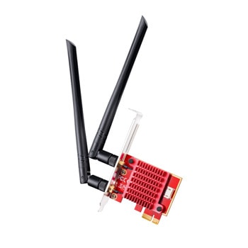 Мрежова карта Cudy WE3000S, от PCI-E към Wi-Fi AX/Bluetooth 5.2, червена image