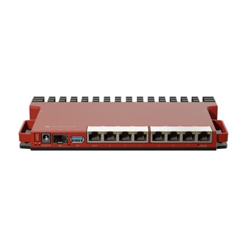 Рутер MikroTik L009UiGS-RM, 8х 10/100/1000 LAN, 1x SFP, 512MB RAM, 128MB Flash памет, PoE, USB | JAR Computers MikroTik L009UiGS-RM