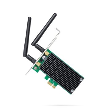Мрежови адаптер TP-Link Archer T4E AC1200, 1200Mbps, Wireless-AC, PCI Express | JAR Computers TP-Link Archer T4E AC1200