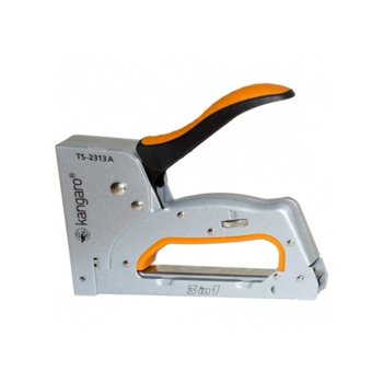 Такер Kangaro TS2313A, работи с три вида консумативи: телчета, пирони и пирони без глава, сребрист | JAR Computers Kangaro TS2313A