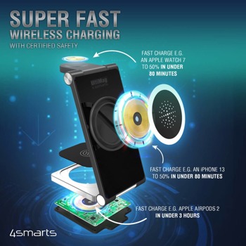 4smarts Charger UltiMag TrioFold 496242