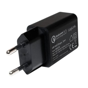 USB Charger 1x, 1.5A, Logilink PA0135