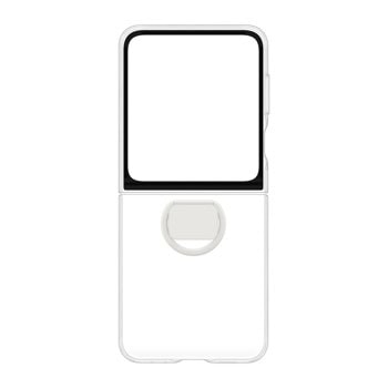 Калъф за Samsung Galaxy Z Flip 6, Samsung EF-QF741CTEGWW, с пръстен, прозрачен | JAR Computers Samsung EF-QF741CTEGWW