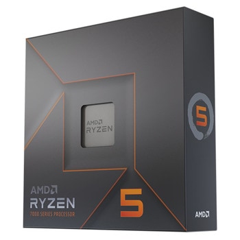 Процесор AMD Ryzen 5 7600X, шестядрен (4.7/5.3GHz, 32MB Cache, 400MHz-2.20 GHz, AM5) BOX, без охлаждане | JAR Computers AMD Ryzen 5 7600X BOX 100-100000593WOF