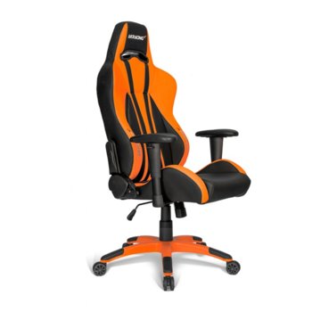 Геймърски стол AKRACING Premium Plus, черен/оранжев | JAR Computers AKRACING PREMIUM Plus Orange AK-PPLUS-OR