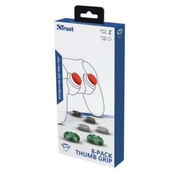 TRUST GXT 262 Thumb Grips 8-pack PS4 20814