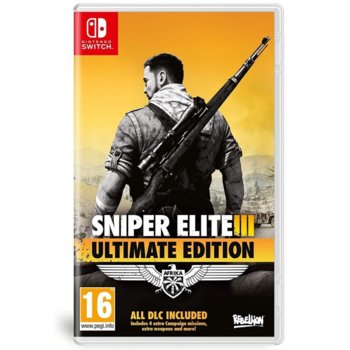Игра за конзола Sniper Elite 3: Ultimate Edition, за Nintendo Switch | JAR Computers Sniper Elite 3: Ultimate Edition Nintendo Switch