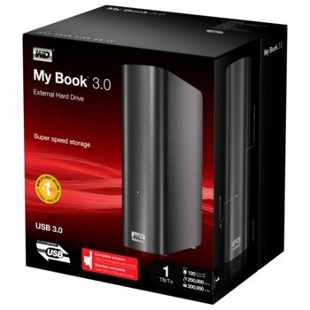 Твърд диск 2000GB WD My Book™ 3.0, външен, 3.5" (8.89 cm), с диск Caviar® Black™, USB3.0, 2г. гаранция | JAR Computers 2000GB WD My Book 3.0