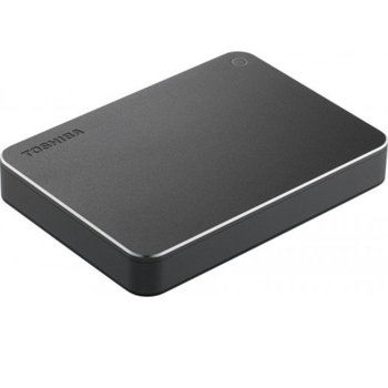 Твърд диск 3TB Toshiba Canvio Premium Mac (тъмно сив), външен, 2.5" (6.35 cm), USB 3.0 | JAR Computers Toshiba Canvio Premium Mac 3TB dark grey