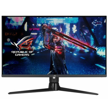 Монитор Asus ROG Strix XG32AQ (90LM08A0-B01170), 32" (81.28cm), IPS панел, 175Hz, WQHD, 1ms, 100 000 000:1, 450cd/m2, DP, HDMI, USB 3.2 | JAR Computers Монитор Asus ROG Strix XG32AQ