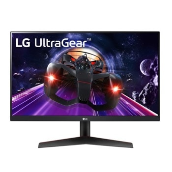 Монитор LG 24GN600-B, 23.8 (60.45 cm) IPS панел, 144Hz, Full HD, 1ms (GtG), 1 000:1, 300cd/m2, DisplayPort, HDMI | JAR Computers LG 24GN600-B