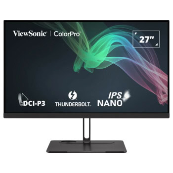 Монитор ViewSonic VP2776T-4K, 27" (68.58 cm) IPS панел, 5ms, 4K/UHD, 20 000 000:1, 400cd/m2, DisplayPort, HDMI, Thunderbolt 4, USB-A, LAN | JAR Computers ViewSonic VP2776T-4K
