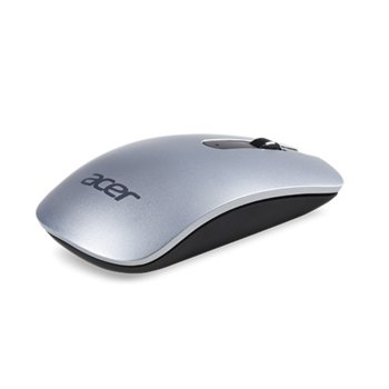 Мишка Acer Slim Wireless Mouse, оптична (1200 dpi), безжична, сребриста | JAR Computers Acer Slim Wireless Mouse