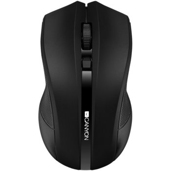 Мишка Canyon CNE-CMSW05B, оптична (1600 dpi), безжична, USB, черна | JAR Computers Canyon CNE-CMSW05B Black