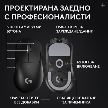 logitech pro x superlight 2 dex se черна | JAR Computers logitech pro x superlight 2 dex se черна