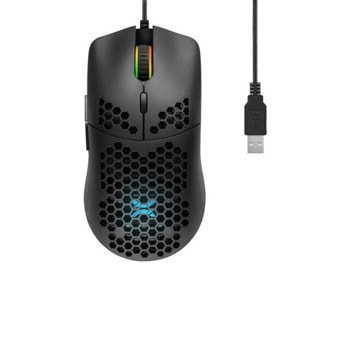 Мишка Noxo Orion, оптична (7200 dpi), 7 бутона, USB, черна | JAR Computers Noxo Orion 1350009