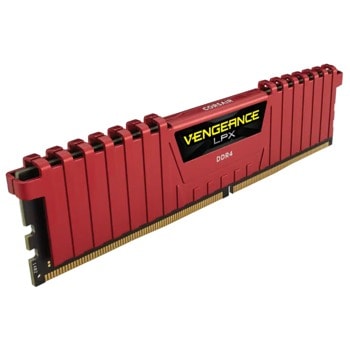 8GB DDR4 2400MHz Corsair Vengeance LPX Red