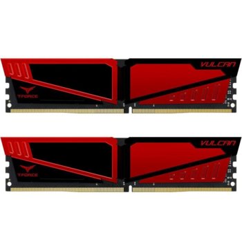 Памет 32GB (2x16GB) DDR4 3000MT/s, Team Group T-Force Vulcan, TLRED432G3000HC16CDC01, 1.35V | JAR Computers Team Group T-Force Vulcan 32GB (2 x 16GB)