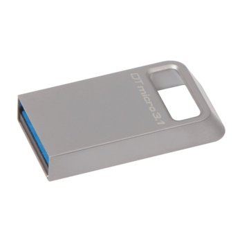 Памет 16GB USB Flash Drive, Kingston DTMicro, USB 3.1, сива | JAR Computers 16GB USB Flash, Kingston DTMicro, USB 3.1, сива