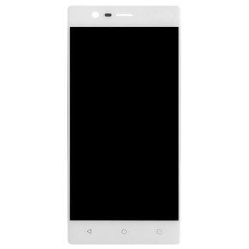 Дисплей за Nokia 3, LCD Original, с тъч, бял | JAR Computers Nokia 3 LCD with touch White Original